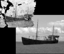 Restoration of extremely damaged picture